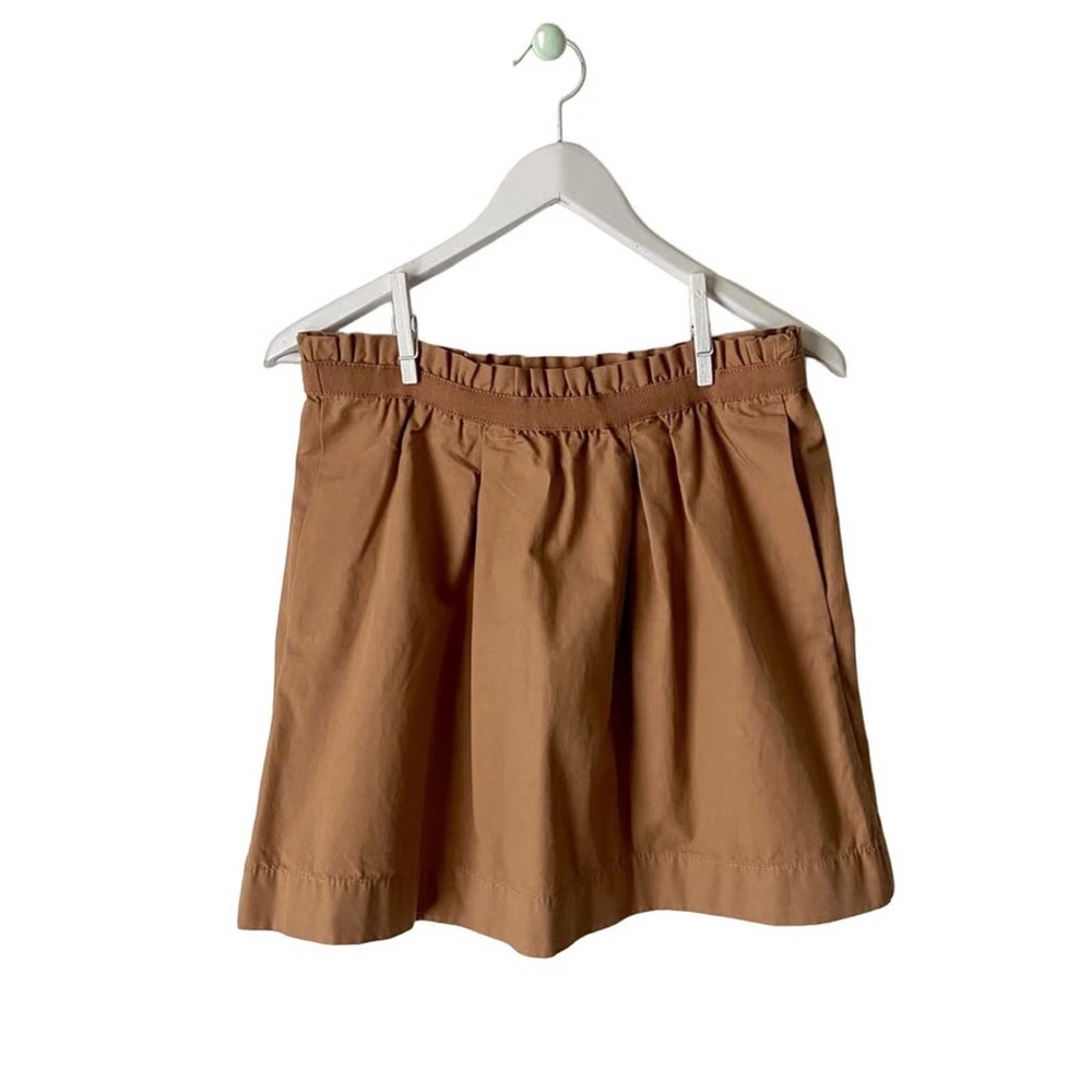 J. Crew Tan/Khaki Paper Bag Skirt